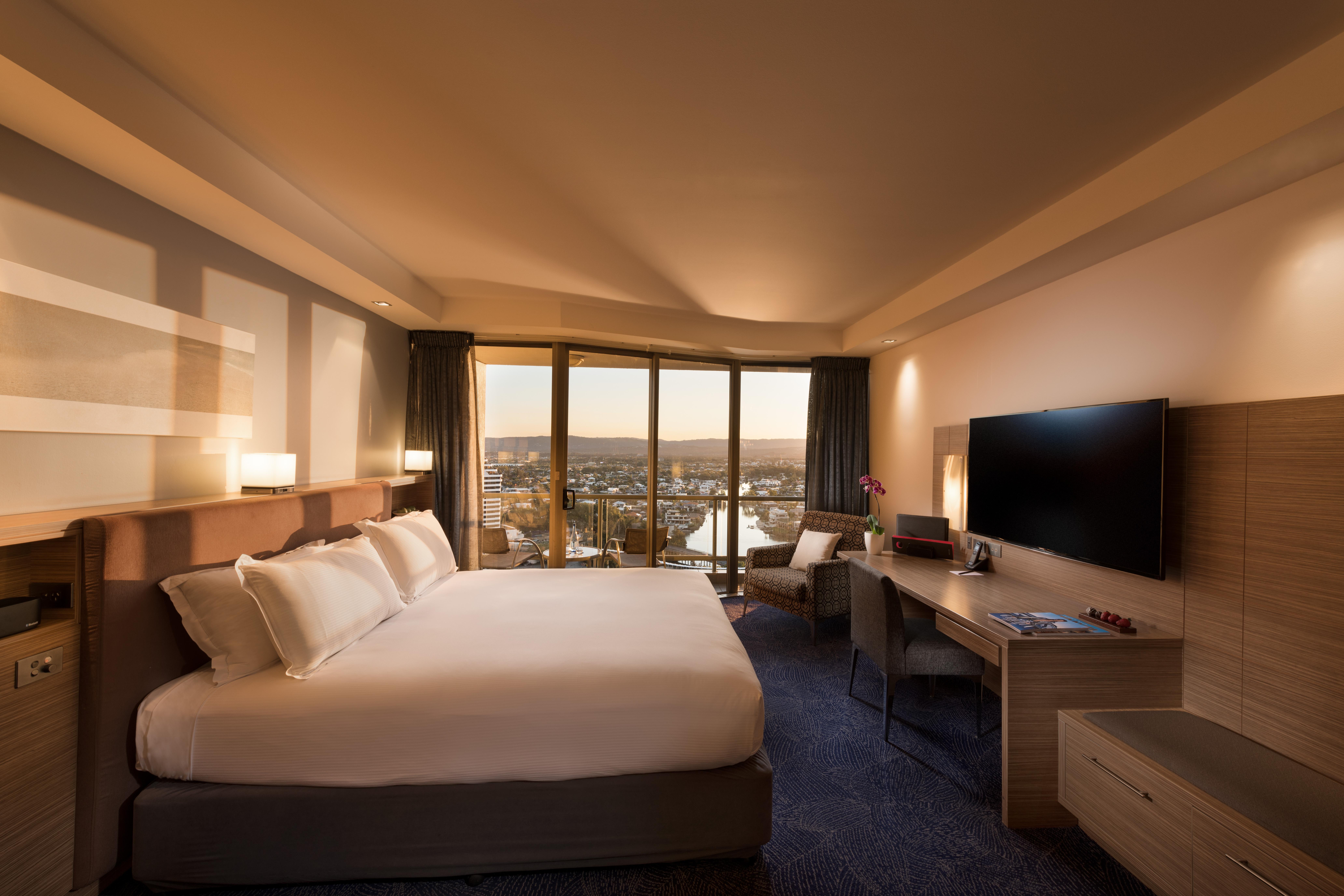 Sofitel Gold Coast Broadbeach Exteriér fotografie A room at the Crowne Plaza Hotel