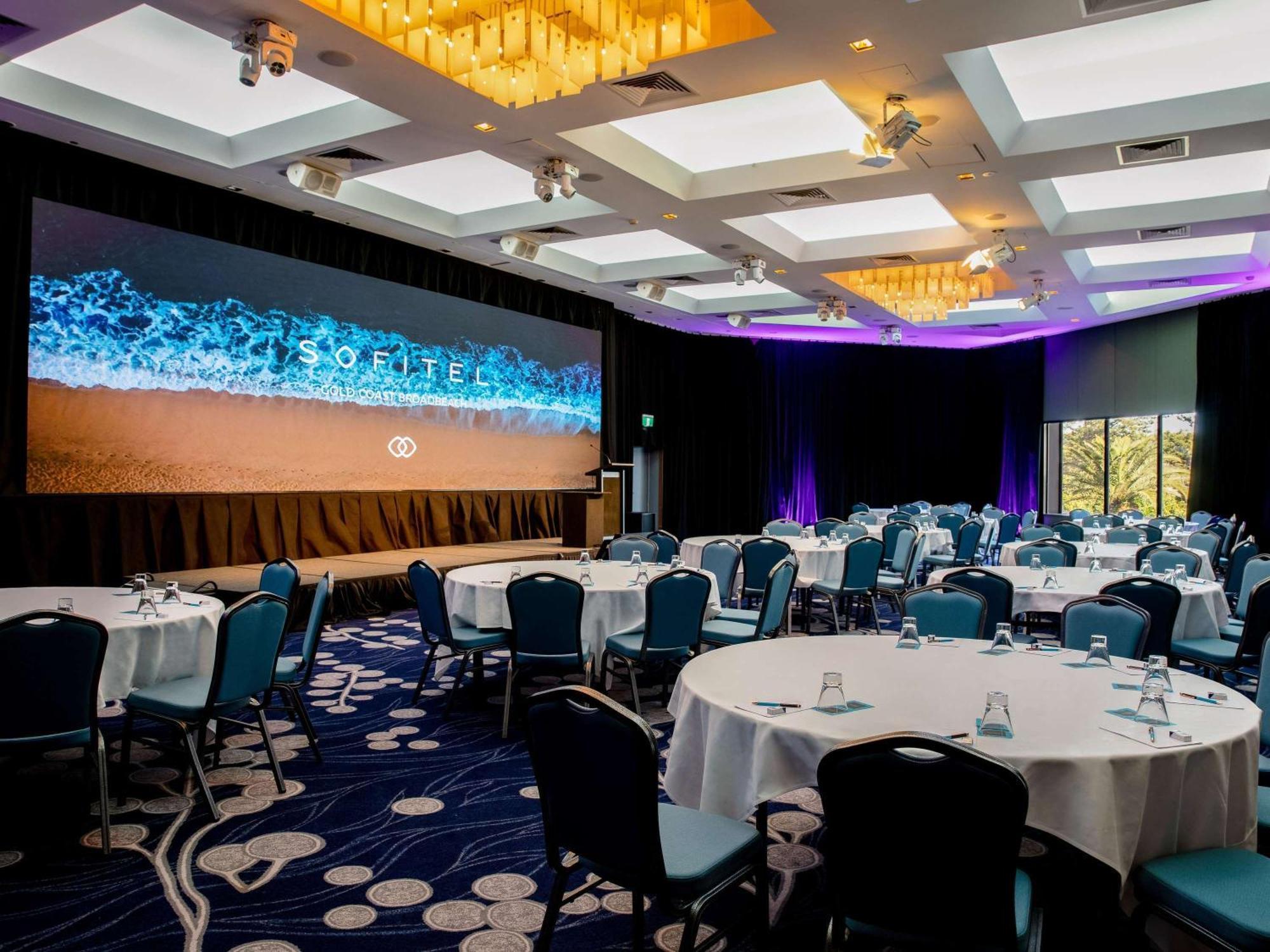 Sofitel Gold Coast Broadbeach Exteriér fotografie The ballroom at the 2018 World Conference Centre
