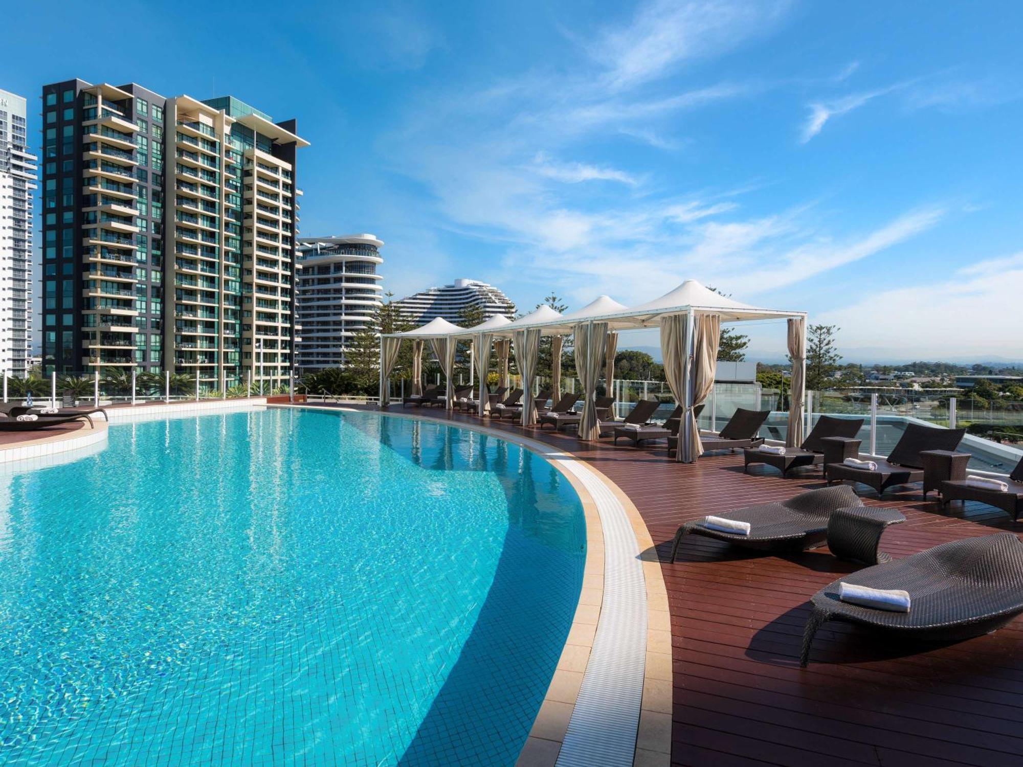 Sofitel Gold Coast Broadbeach Exteriér fotografie Skyline Residences